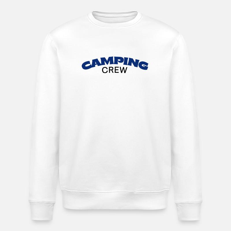 Équipe de camping - Sweat bio ROLLER Stanley/Stella Unisexe - blanc