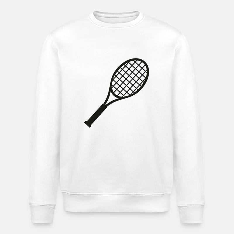 Tennisschläger - Stanley/Stella Unisex Bio-Sweatshirt ROLLER - Weiß