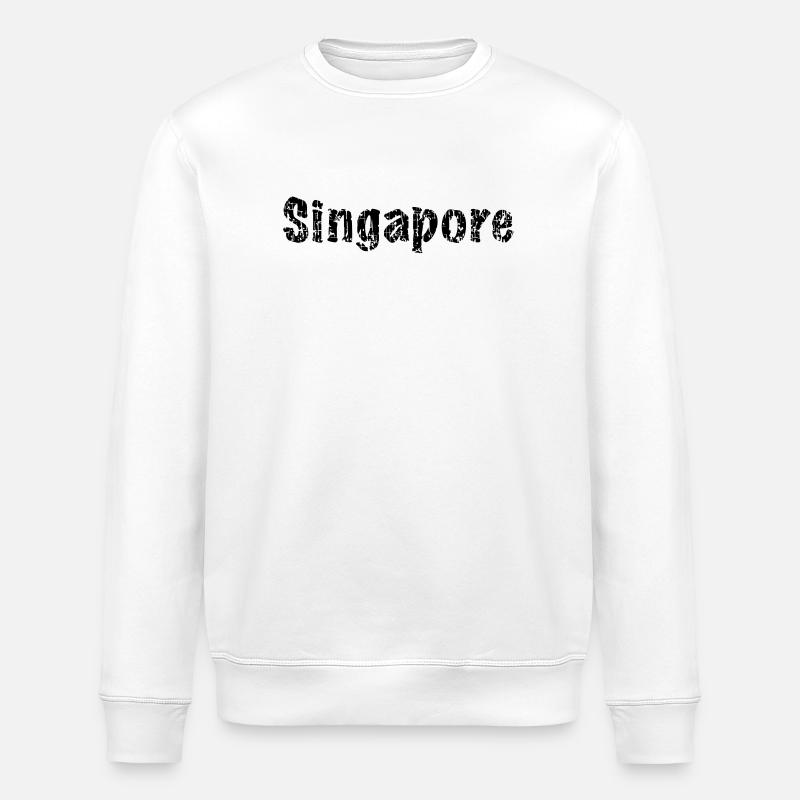 Singapore - Stanley/Stella Unisex Bio-Sweatshirt ROLLER - Weiß