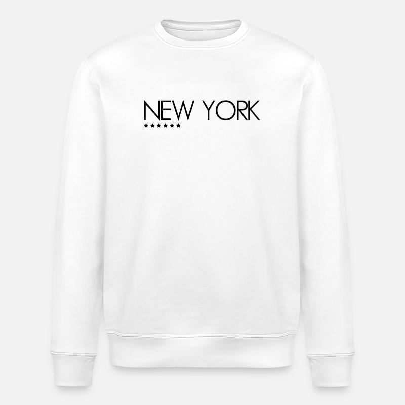 New York - Stanley/Stella Unisex Bio-Sweatshirt ROLLER - Weiß