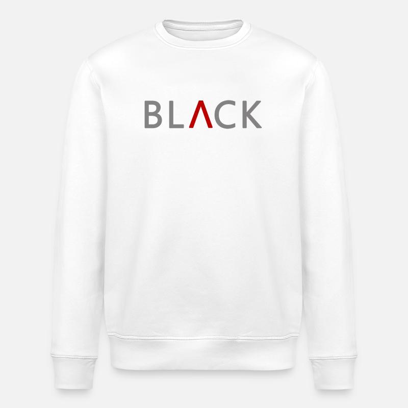 BLACK avec style - Sweat bio ROLLER Stanley/Stella Unisexe - blanc