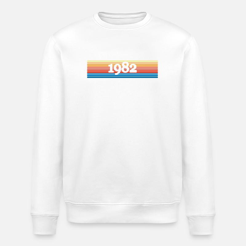 1982 - Stanley/Stella Unisex Bio-Sweatshirt ROLLER - Weiß