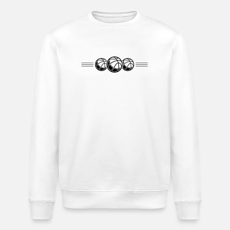 Équipe de Basketball Symbol - Sweat bio ROLLER Stanley/Stella Unisexe - blanc