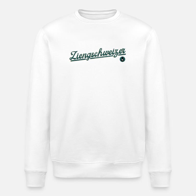 Ziengschweizer - Stanley/Stella Unisex Bio-Sweatshirt ROLLER - Weiß