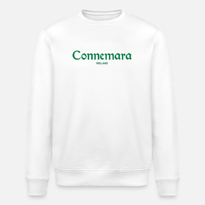 CONNEMARA Irlande Irlande - Sweat bio ROLLER Stanley/Stella Unisexe - blanc