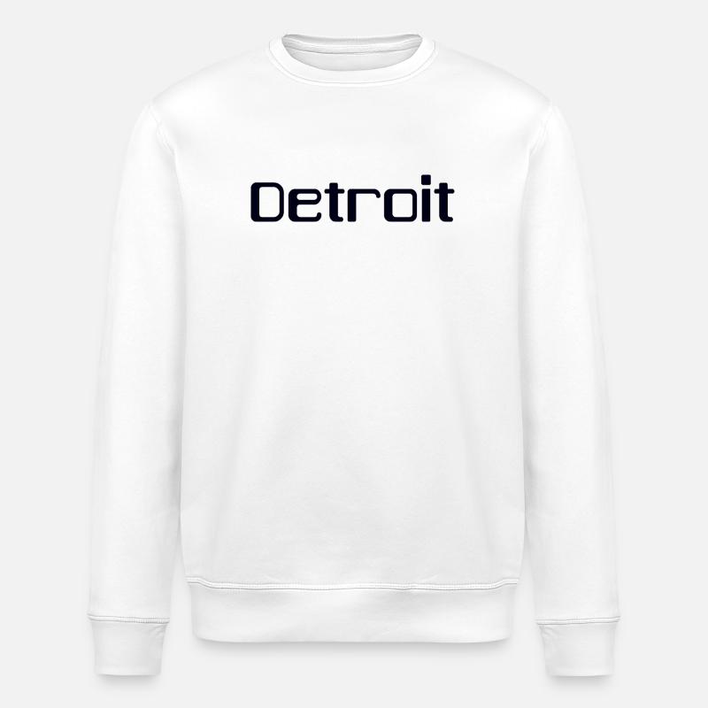 DETROIT - Stanley/Stella Unisex Bio-Sweatshirt ROLLER - Weiß