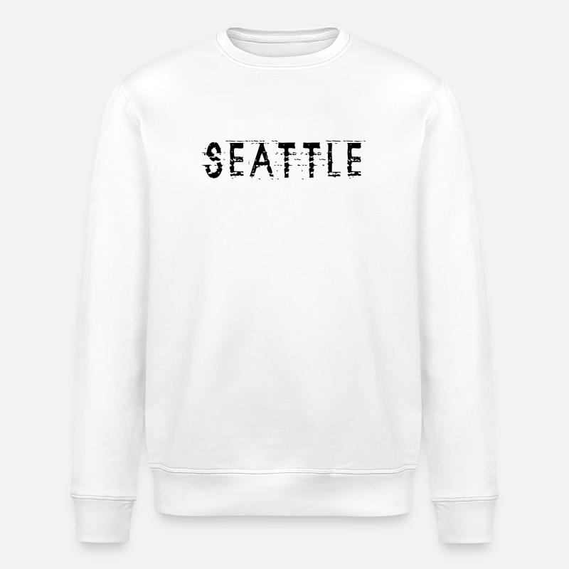 Seattle - Stanley/Stella Unisex Bio-Sweatshirt ROLLER - Weiß