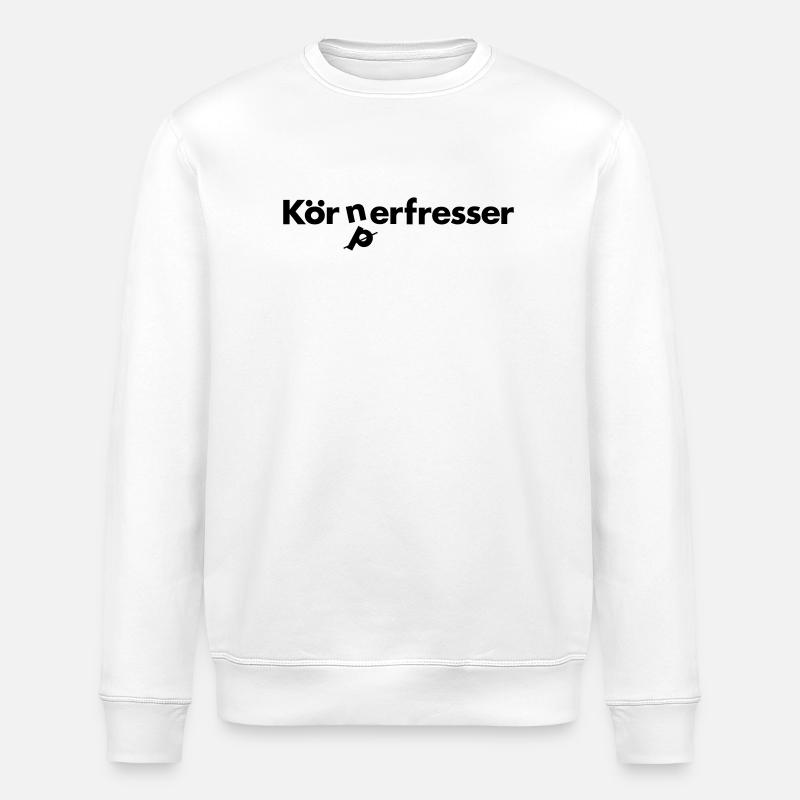 Vegetarier - Stanley/Stella Unisex Bio-Sweatshirt ROLLER - Weiß
