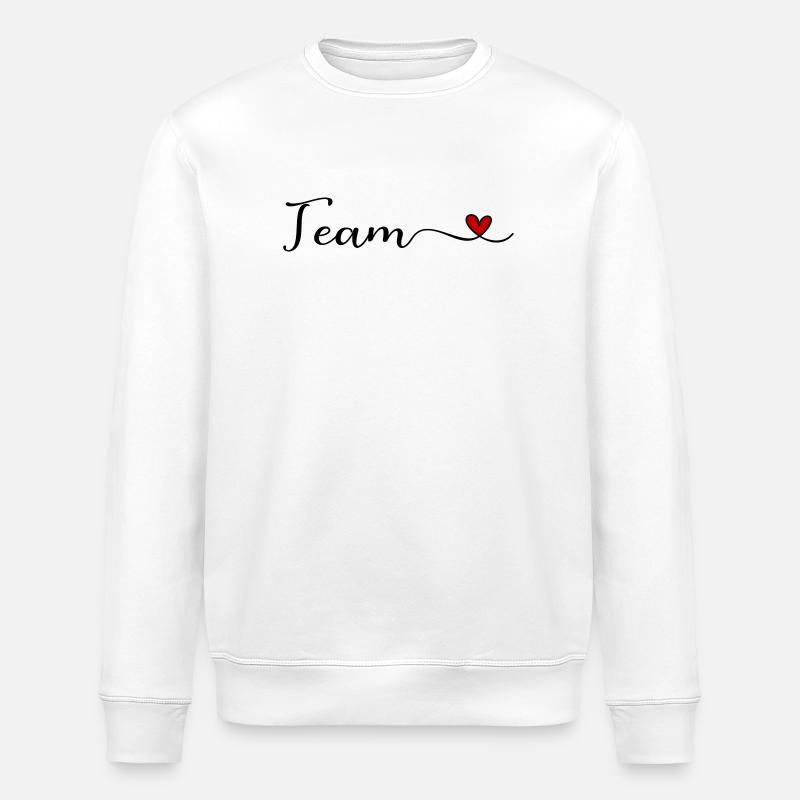 Team - Stanley/Stella ROLLER Unisex Organic Sweatshirt - white