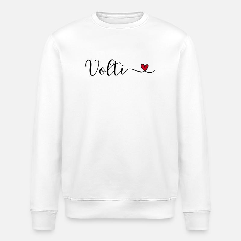 Volti - Sweat bio ROLLER Stanley/Stella Unisexe - blanc