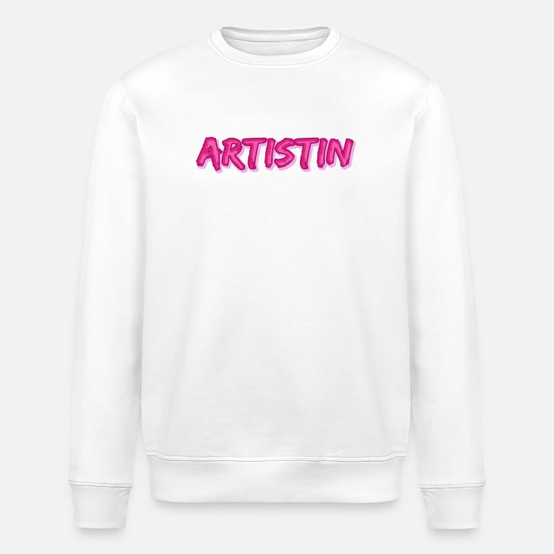 L’artiste en tant que bande dessinée - Sweat bio ROLLER Stanley/Stella Unisexe - blanc