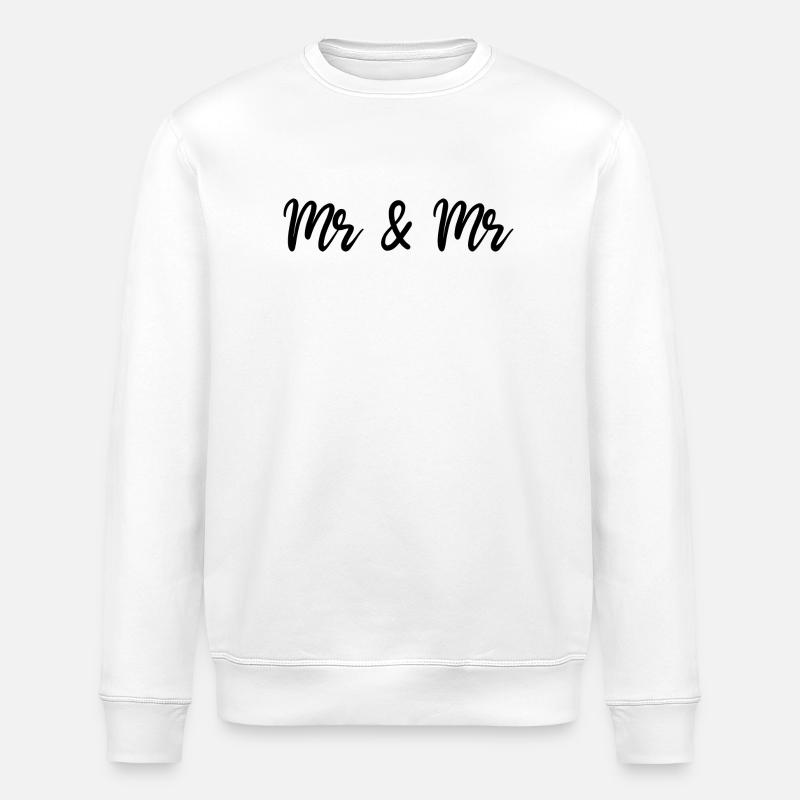 Mr & Mr - Sweat bio ROLLER Stanley/Stella Unisexe - blanc
