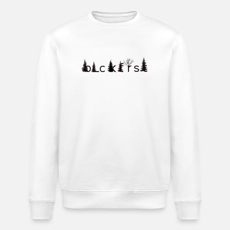 blckfrst black - Stanley/Stella Unisex Bio-Sweatshirt ROLLER - Weiß