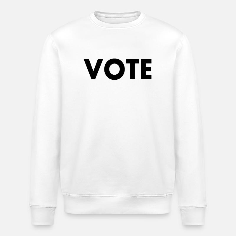 Vote - Sweat bio ROLLER Stanley/Stella Unisexe - blanc