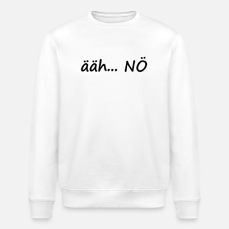 euh... NON - Sweat bio ROLLER Stanley/Stella Unisexe - blanc