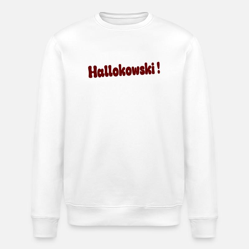 Hallokowski - Stanley/Stella Unisex Bio-Sweatshirt ROLLER - Weiß