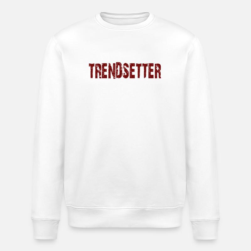 TRENDSETTER - Stanley/Stella Unisex Bio-Sweatshirt ROLLER - Weiß