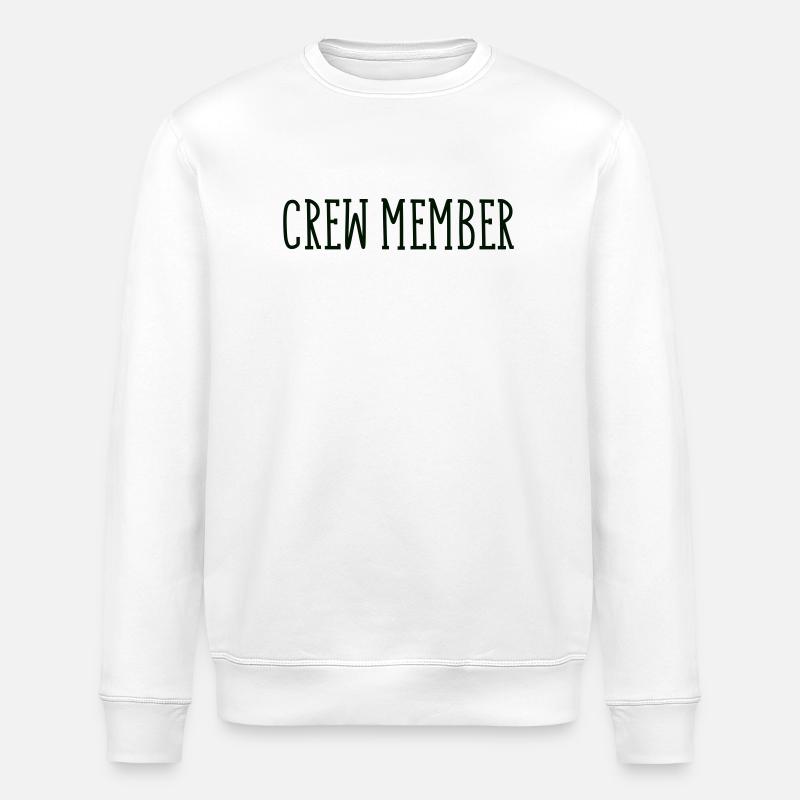 crew_member - Stanley/Stella Unisex Bio-Sweatshirt ROLLER - Weiß