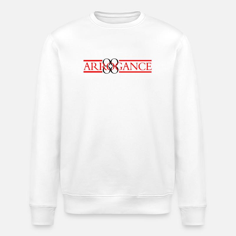 Arrogance  - Sweat bio ROLLER Stanley/Stella Unisexe - blanc