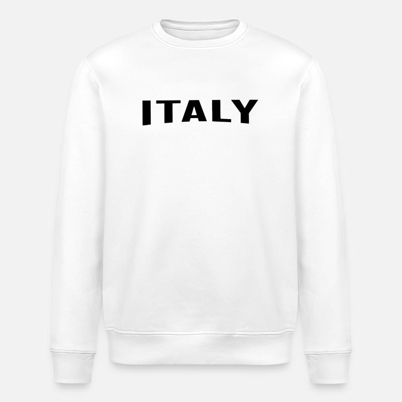 Italie - Sweat bio ROLLER Stanley/Stella Unisexe - blanc