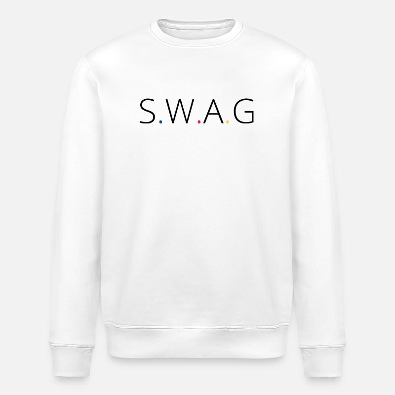 Swag - Sweat bio ROLLER Stanley/Stella Unisexe - blanc
