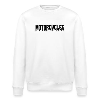 Motos Chopper Custom bike - Sweat bio ROLLER Stanley/Stella Unisexe - blanc - Devant - Nik (191cm)