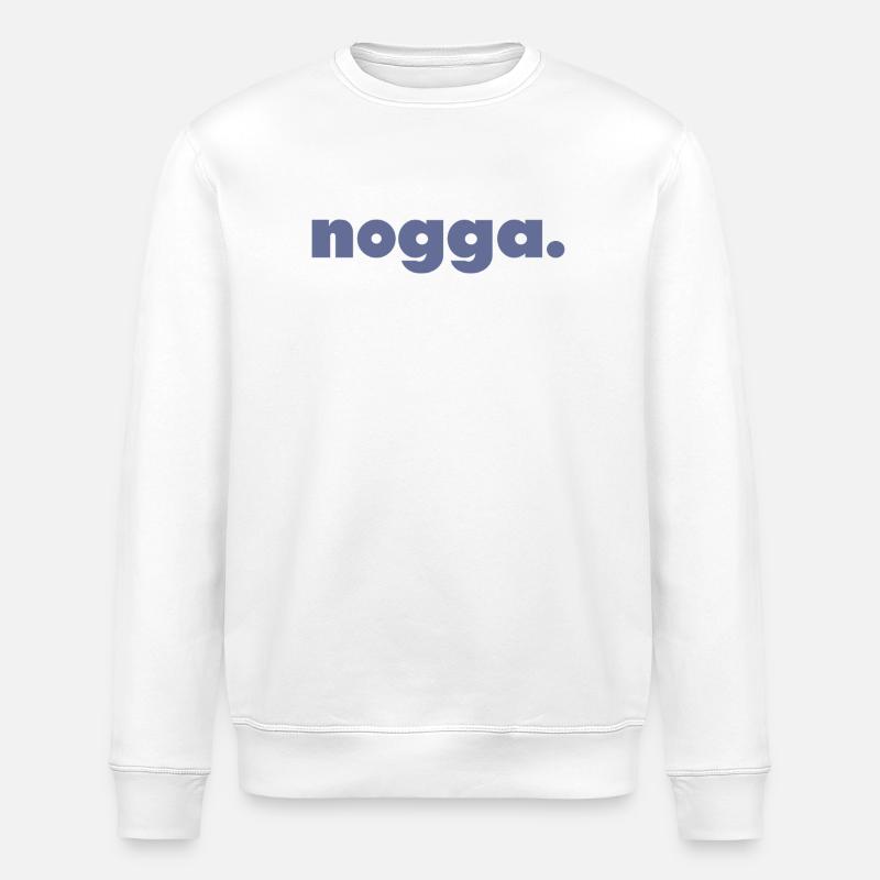 nogga. - Stanley/Stella Unisex Bio-Sweatshirt ROLLER - Weiß
