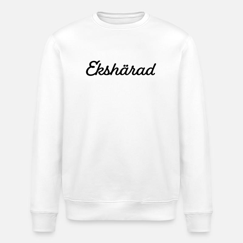 Ekshärad noir - Sweat bio ROLLER Stanley/Stella Unisexe - blanc