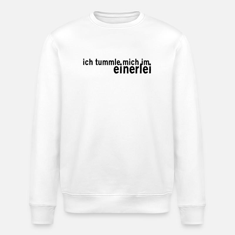 Einerlei - Stanley/Stella Unisex Bio-Sweatshirt ROLLER - Weiß