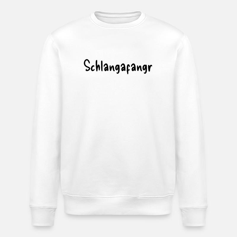 Schlangafangr - Stanley/Stella Unisex Bio-Sweatshirt ROLLER - Weiß