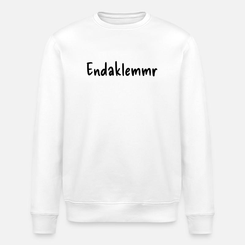 Endaklemmr - Stanley/Stella Unisex Bio-Sweatshirt ROLLER - Weiß