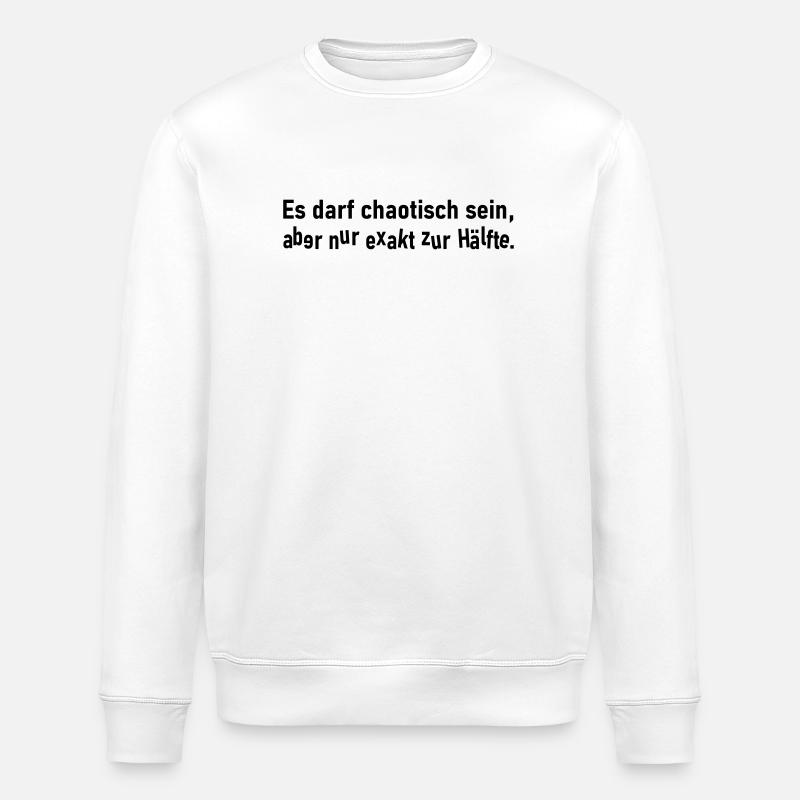 Exactement la moitié - Sweat bio ROLLER Stanley/Stella Unisexe - blanc