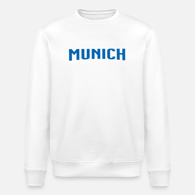Munich - Sweat bio ROLLER Stanley/Stella Unisexe - blanc