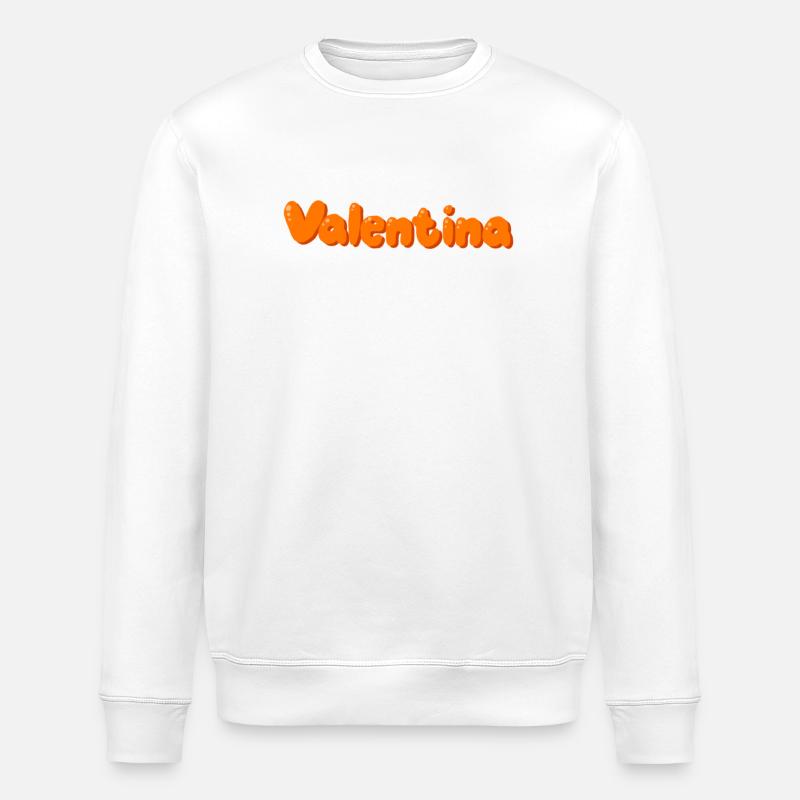 Valentina - Stanley/Stella Unisex Bio-Sweatshirt ROLLER - Weiß