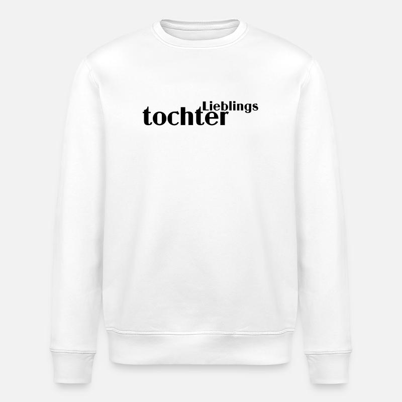Fille préférée - Sweat bio ROLLER Stanley/Stella Unisexe - blanc