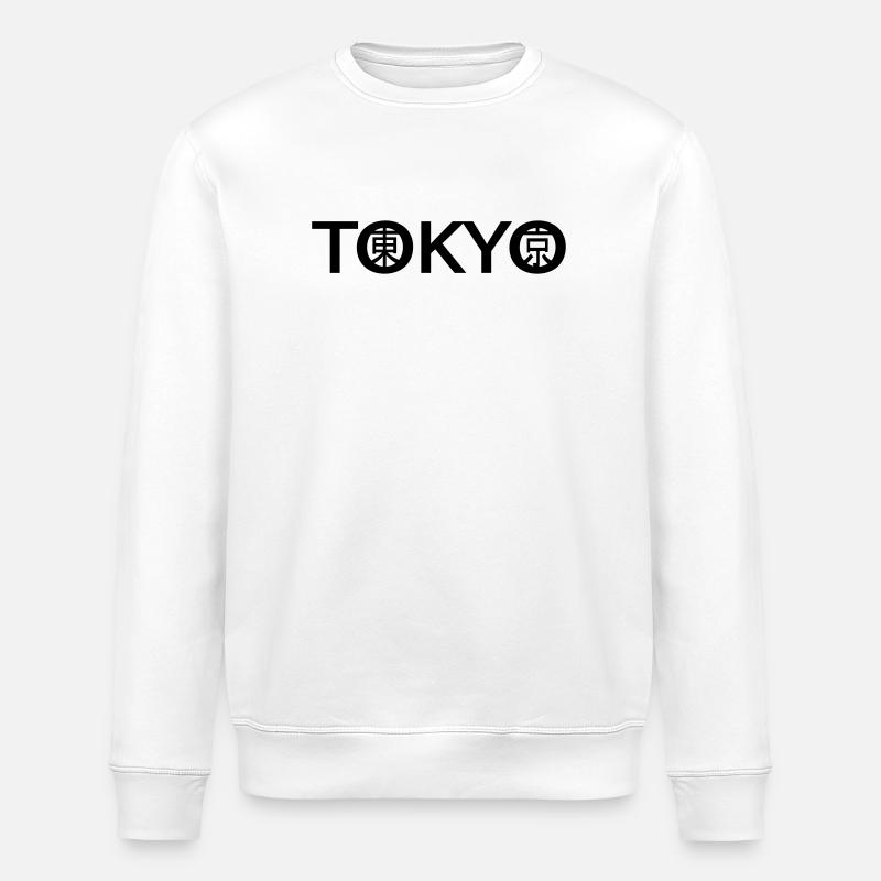Tokyo - Sweat bio ROLLER Stanley/Stella Unisexe - blanc