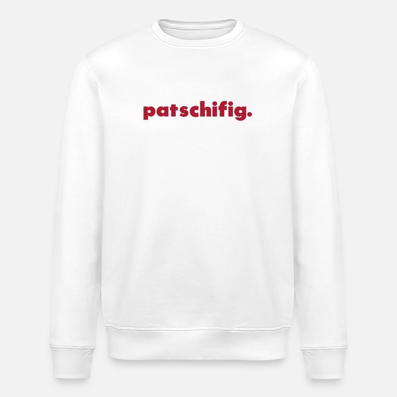 patschifig. - Stanley/Stella Unisex Bio-Sweatshirt ROLLER - Weiß