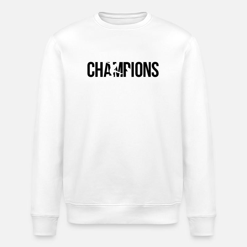 champions - Stanley/Stella ROLLER Unisex Organic Sweatshirt - white