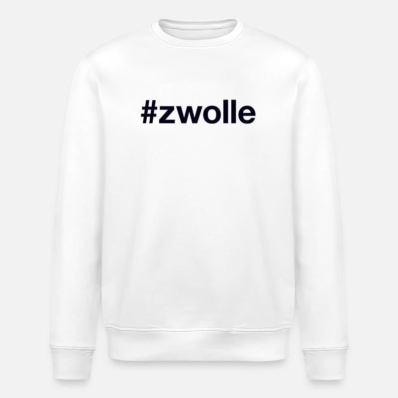 ZWOLLE Netherlands Niederlande - Stanley/Stella Unisex Bio-Sweatshirt ROLLER - Weiß