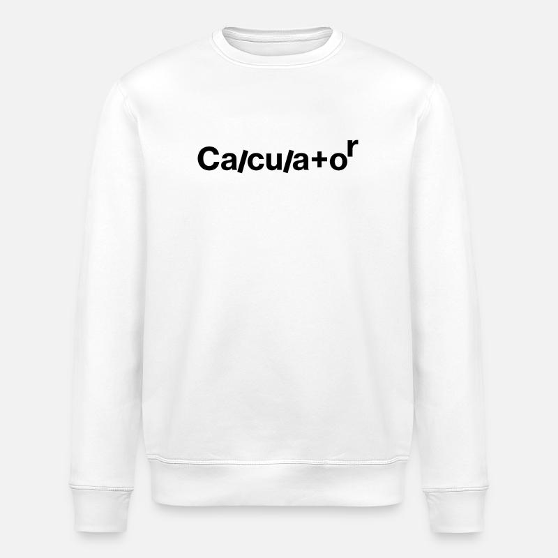 calculator - Stanley/Stella Unisex Bio-Sweatshirt ROLLER - Weiß