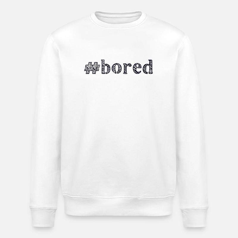 alésage ennuyé - Sweat bio ROLLER Stanley/Stella Unisexe - blanc