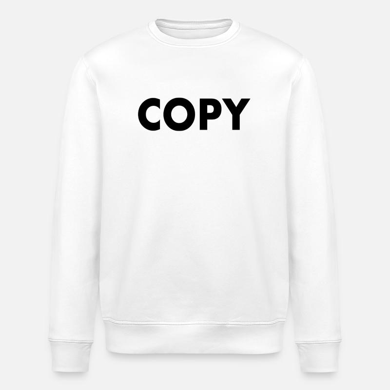 the original the copy - Sweat bio ROLLER Stanley/Stella Unisexe - blanc
