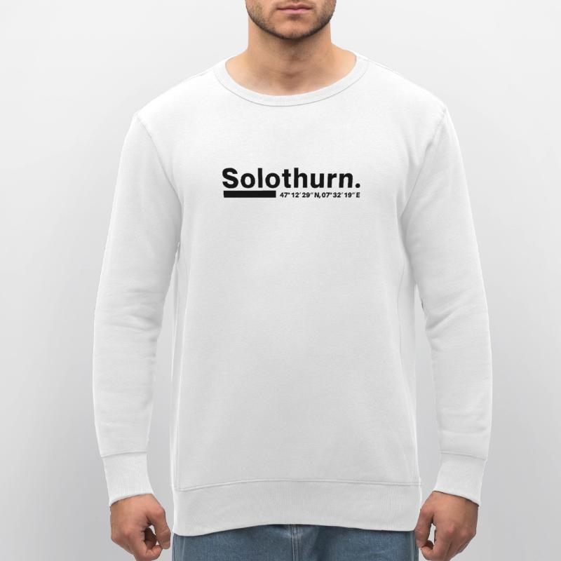 Solothurn coordinates Canton Switzerland Stanley/Stella ROLLER Unisex Organic Sweatshirt