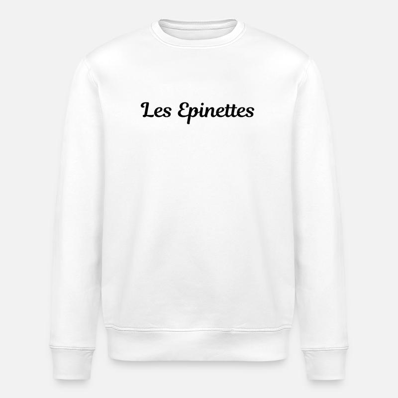 Epinettes Paris - Sweat bio ROLLER Stanley/Stella Unisexe - blanc