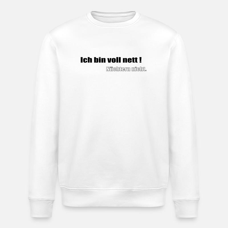 Vraiment sympa - Sweat bio ROLLER Stanley/Stella Unisexe - blanc