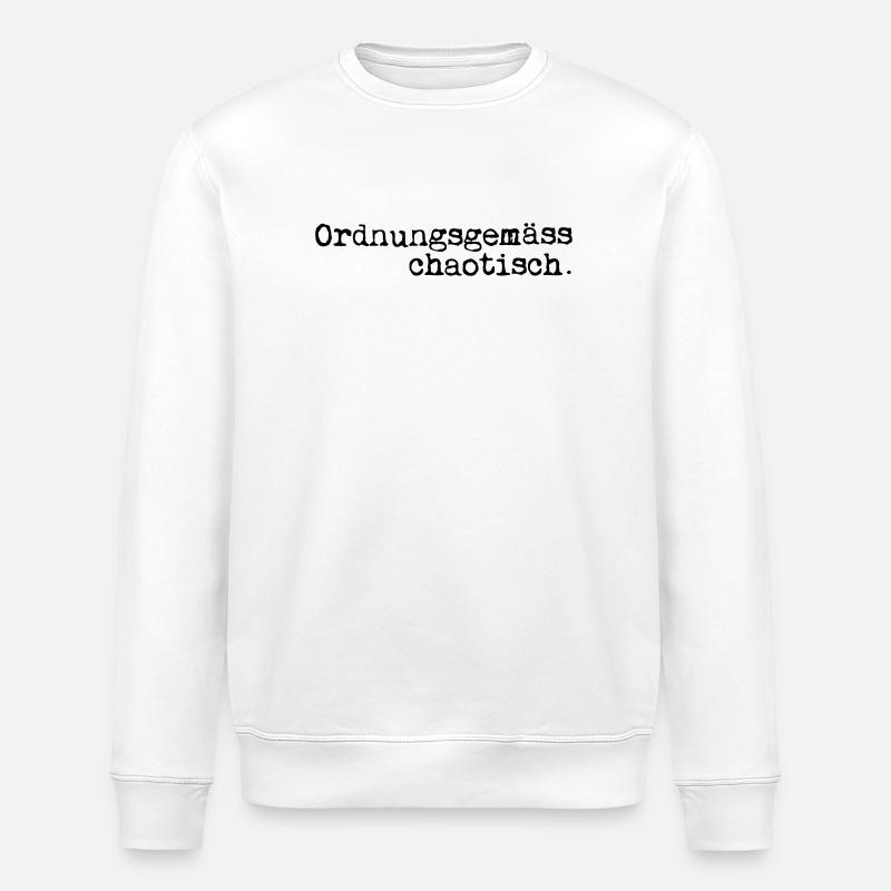 Vraiment, chaotique - Sweat bio ROLLER Stanley/Stella Unisexe - blanc