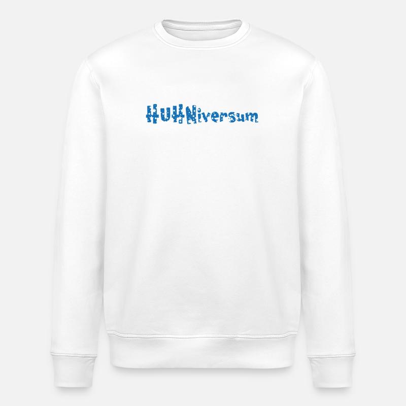 CHICKENiversum Chicken Fans - Coq - Coq - Bio - Sweat bio ROLLER Stanley/Stella Unisexe - blanc