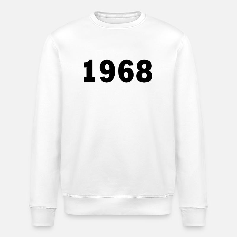 1968 - Stanley/Stella Unisex Bio-Sweatshirt ROLLER - Weiß