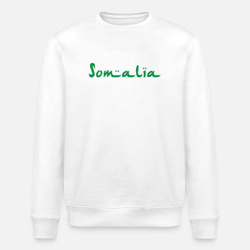 Somalie - Sweat bio ROLLER Stanley/Stella Unisexe - blanc