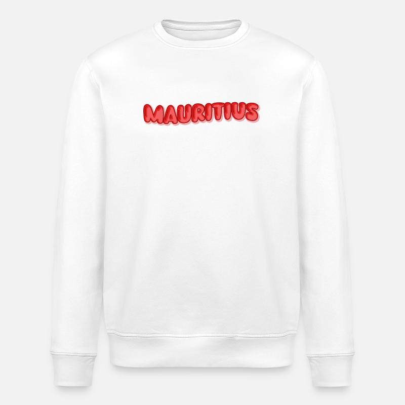 L’île Maurice comme vacances - Sweat bio ROLLER Stanley/Stella Unisexe - blanc